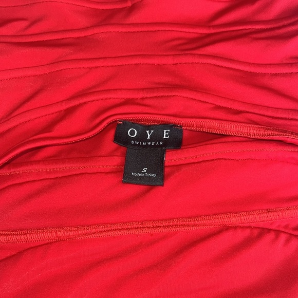 OYE SWIMWEAR MARGE ONE PIECE IN RED - SMALL - Picture 6 of 6